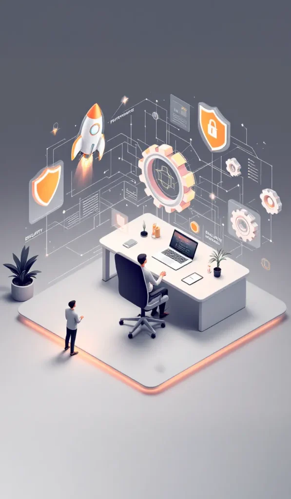 imagem de hospedagem gerenciada